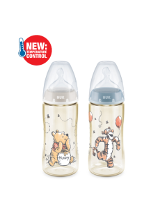 NUK Disney Winnie the Pooh Temperature Control PPSU Bottle 300ml